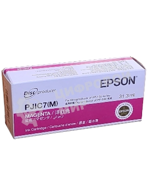 Картридж струйный/Epson C13S020691 PJIC7 Magenta Discproducer) PP-100