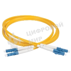 Оптический Комутоционный соединительный шнур (патч-корб, SM,9/125 (OS2), LC/UPC-LC/UPC, (Duplex), 5m