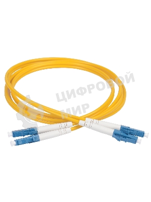 Оптический Комутоционный соединительный шнур (патч-корб, SM,9/125 (OS2), LC/UPC-LC/UPC, (Duplex), 5m