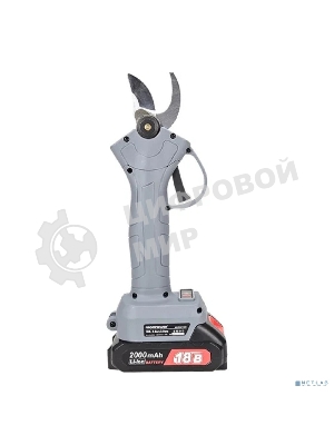 Аккумуляторный секатор садовый бесщеточный ProfiPower MKGSP-18V (Li-ion-2шт, 2.0А·ч, зап. лезвие, набор ключей, З/У, в кейсе)