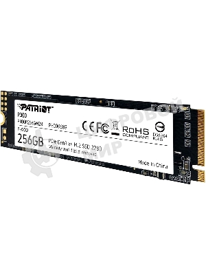 Накопитель SSD Patriot P300, 256Gb, PCIe 3.0 x4, M.2 2280, NVMe, R/W 1700/1100