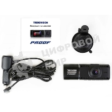 Видеорегистратор TrendVision Proof PRO GPS черный 1080x1920 146гр. GPS