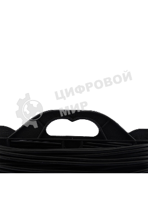 Удлинитель-шнур на рамке PROconnect ПВС 2х0.75, 20 м, б/з, 6 А, 1300 Вт, IP20, черный