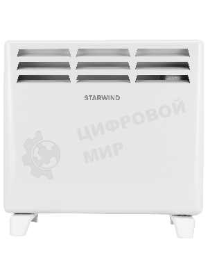 Конвектор Starwind SHV1020 белый 2000 Вт, 25 м2, термостат