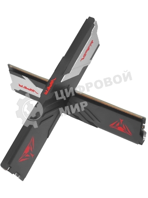 Оперативная память Patriot Viper Venom, DDR5, 32GB (2x16GB), 6400MHz, CL32, DIMM, с радиатором, черный