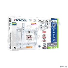 Кронштейн Kromax IDEAL-6 белый, для LED/LCD TV 15