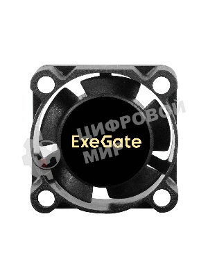 Вентилятор для корпуса ExeGate EX02510S3P черный, 25 мм, 10000 об/мин, 22 дБ, 3 pin