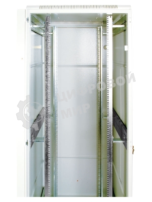 Шкаф коммутационный ЦМО ШТК-М-42.8.10-3ААА 42U 800x1000 мм пер. дв. металл задн. дв. стал. лист 2 бок. пан. 500 кг серый