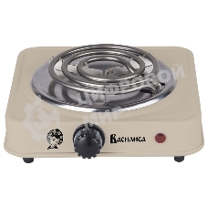 Плита настольная электрическая Василиса ВА-901 бежевый