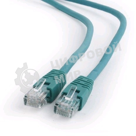 Патч-корд UTP Cablexpert cat.6, 0.5м, литой, многожильный, зеленый