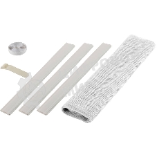 Сетка STAYER 12500-10-22 противомоскитная для двери с креп. лентой и грузиками пэт белая 1.0х2.2 м