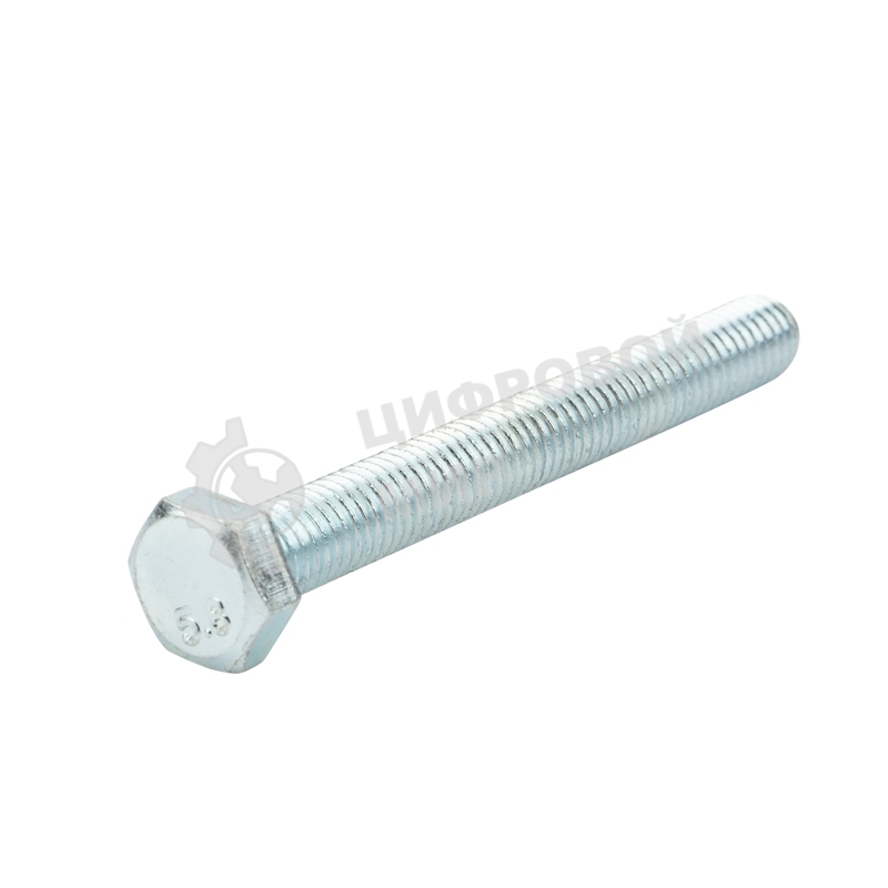 Болт шестигранный Kranz DIN 933, 8х70, пакет (2шт.)