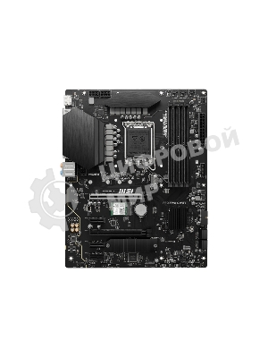 Материнская плата MSI PRO Z790-S WIFI, LGA 1700, ATX, 4xDDR5, 1xPCIe 5.0 x16, 4xM.2, 4xSATA, 1xHDMI, 1xDP, 2.5 Gigabit Ethernet, 7.1 аудио