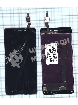 Дисплей для Xiaomi Redmi 4 черный