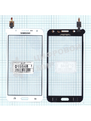 Сенсорное стекло (тачскрин) для Samsung Galaxy J7 SM-J700H, белое