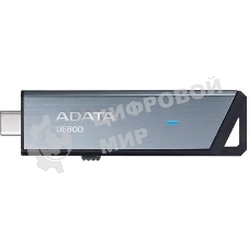 Флешка USB ADATA UE800 (AELI-UE800-128G-CSG), 128Gb, Type-C USB 3.2, R/W 1000/550, серебристый