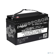 Аккумуляторная батарея ExeGate DT 12100 (12V 100Ah, под болт М6)