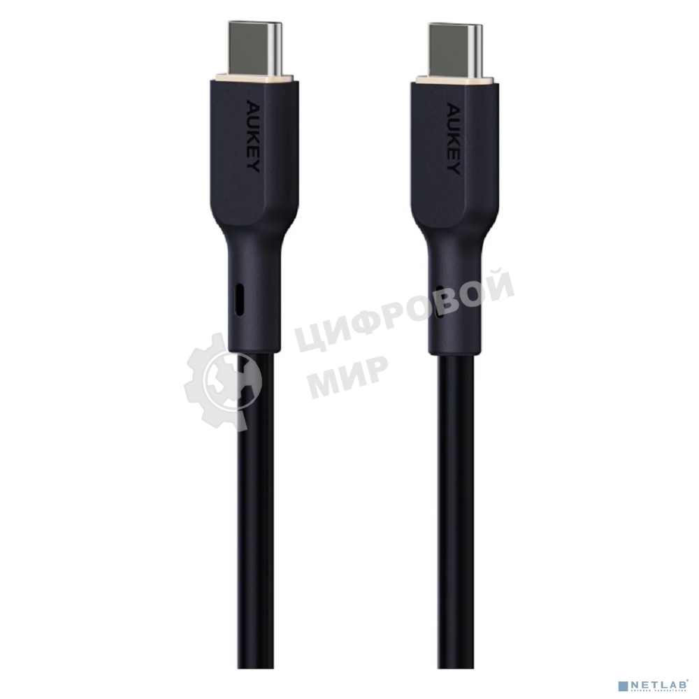 Кабель Aukey Silicone 140W 1m