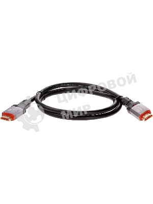 Кабель Telecom TCG365-1M HDMI 19M/M,ver. 2.1, 8K@60 Hz 1m метал разъемы, Telecom TCG365-1M