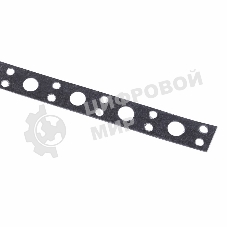 Лента полоса монтажная оцинкованная, перфорированная прямая Rexant 12х0,55 мм, рулон 25 м