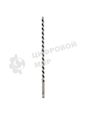 Сверло винтовое по дереву Kranz 14х460 мм, шестигранный хвостовик