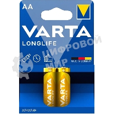Батарейки VARTA Long Life AA блистер 204106101412