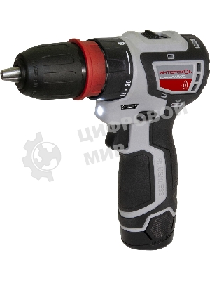 Дрель-шуруповерт ИНТЕРСКОЛ ДА-10/12В 36, 12 В, 2 Ач, 36 Нм, бесщеточный