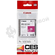 Картридж струйный Canon Pigment Ink PFI-031 Magenta пурпурный (55 мл) для Canon imagePROGRAF TM-240, TM-340