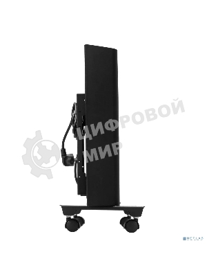 Конвектор электрический Denzel XCE-2000B черный, 2000 Вт, 25 м2, термостат