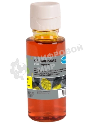 Чернила Cactus CS-M0H56AE GT52 желтый 70мл для HP Ink Tank 110/115/116/118/310/315/316/318/319/515/615;Wireless 410/411/415/416/418/419;GT5810/5820/5812/5822