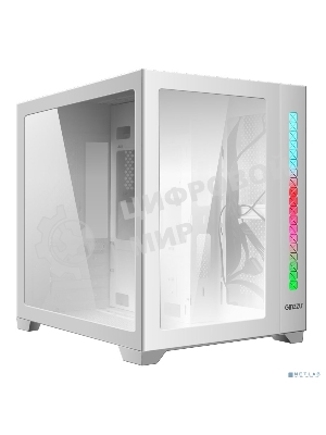 Компьютерный корпус Ginzzu V400 RGb белый