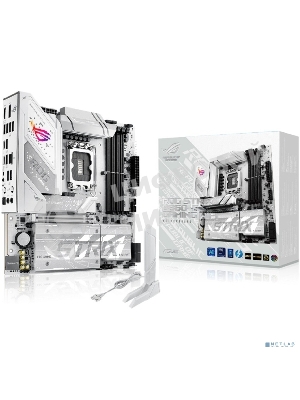 Материнская плата ASUS ROG STRIX B860-G GAMING WIFI, LGA 1851, Intel B860, 4xDDR5, 4xSATA, 4xM.2, 1xPCIe 5.0 x16, 1xDP, 1xHDMI, 1xThunderbolt 4, 1x 2.5Gb LAN, 1xUSB-C 20Gbps, 1xUSB-A 10Gbps, 3xUSB-A 5Gbps, 4xUSB-A 2.0, 2x3.5 мм, 7.1, mATX