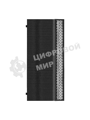 Компьютерный корпус Miditower ExeGate EVO-9211-700NPX (ATX, БП 700NPX с вент. 12см, с окном, 2хUSB+1хUSB3.0, HD аудио, черный, 1 вент. с RGb подсветкой)