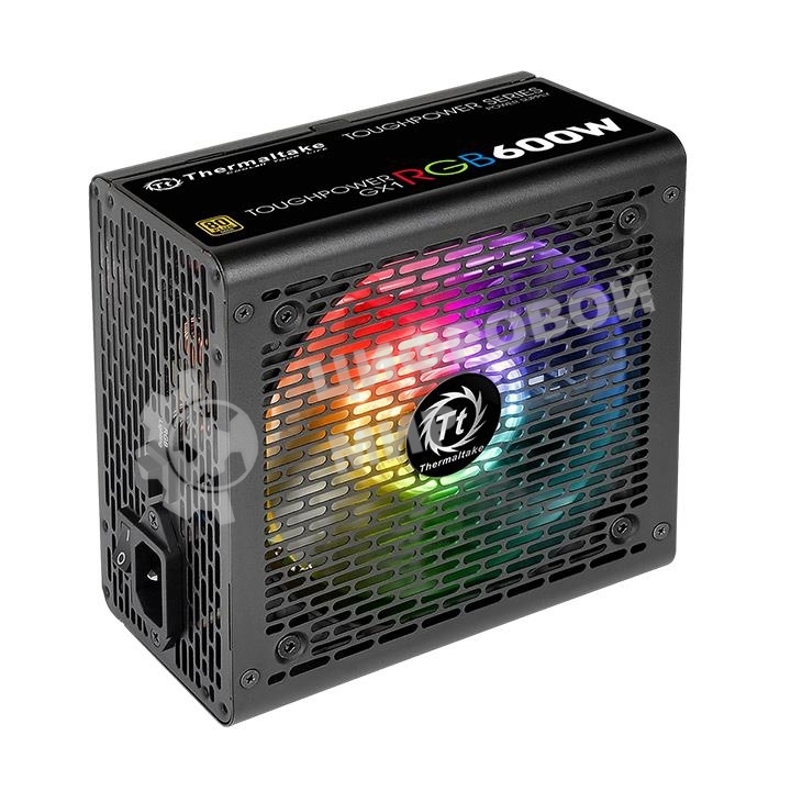 Блок питания Thermaltake Toughpower GX1 RGb (PS-TPD-0600NHFAGE-1), 600Вт,80 PLUS Gold, 120мм. черный