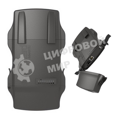 Точка доступа MikroTik RB921UAGS-5SHPacD-NM NetMETAL 5 (720MHz CPU, 128MB RAM, 1xGigabit LAN, 1xSFP cage, 1xUSB, built-in 5Ghz 802.11ac 2x2 dual chain Super High Power wireless with two RP-SMA connectors, RouterOS 