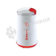Кофемолка Sakura SA-6158WR 200Вт 50гр бел/крас