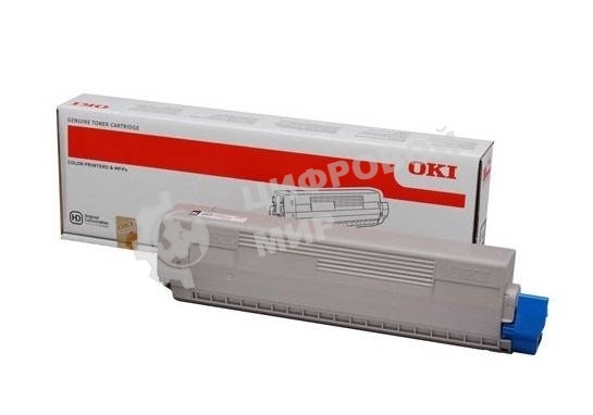 Картридж лазерный Oki C833/843 10K черный