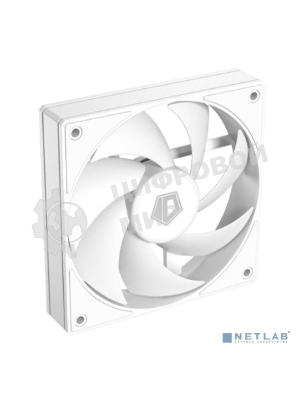 Вентилятор для корпуса ID-Cooling AF-125-W белый, 120 мм, 2000 об/мин, 29.85 дБ, 4 pin