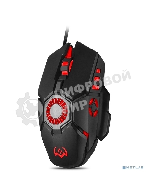 Мышь проводная SVEN RX-G880 черный, 7000 dpi, USB, кнопки - 7