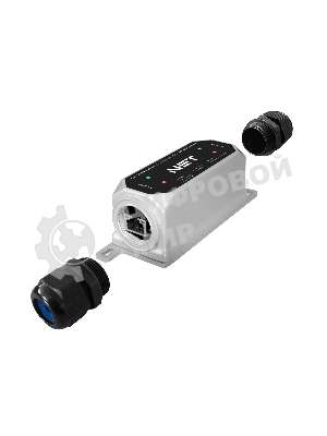 Уличный Ultra PoE удлинитель Fast Ethernet до 250м на 1 порт. Порты Ethernet: Вход - 1x10/100Base-T RJ45; Выход - 1x10/100Base-T RJ45. Порты PoE: Вход - 1xIEEE 802.3af/at/bt/Passive POE (до 120W); Выход - 1xIEEE 802.3af/at/bt (до 90W). Автоматическое определение PoE устройств. PoE WatchDog (Антизависание PoE устройств). Встроенная грозозащита 6kV. Максимальная длина сегмента линии - 250м (скорость 10Мбит/c)/150м (скорость 100Мбит/c). Возможность последовательного подключения до 5 устройств