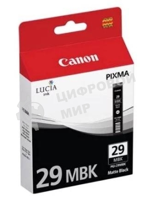 Картридж струйный Canon PGI-29MBK (4868B001) черный (36 мл) для Canon Pixma Pro 1