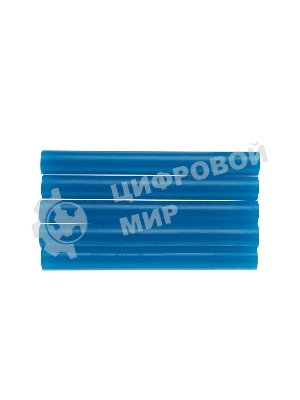 Клеевые стержни Rexant, Ø11 мм, 100 мм, синие, 6 шт., блистер