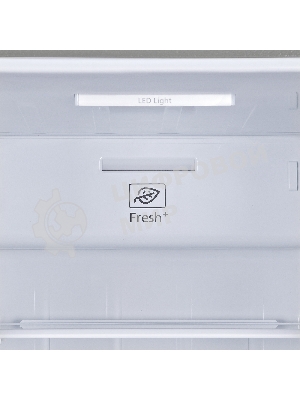 Холодильник Hyundai CS6503FV нержавеющая сталь двухкамерный 407/205л морозилка сбоку, No Frost, Side by Side