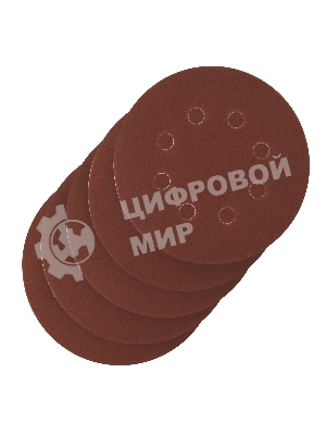 Круг абразивный Сибртех на ворсовой подложке под 