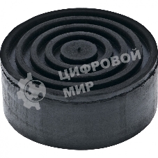 Опора Matrix резиновая опора для подкатного домкрата универсальная