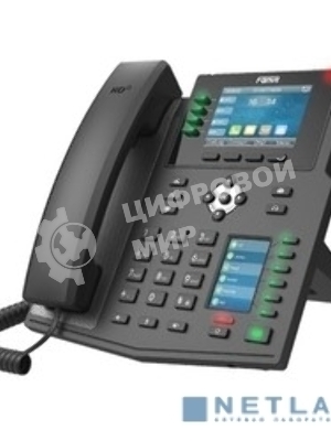 Телефон IP Fanvil X5U 16 линий, цветной экран 3.5