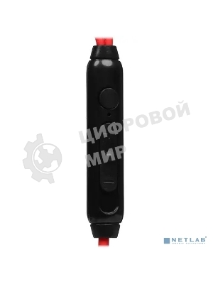 Проводные наушники Sven E-292M черный/красный, внутриканальные, Jack 3.5 мм