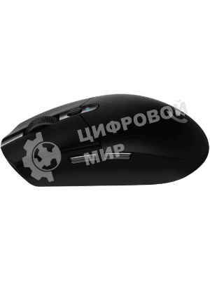Мышь беспроводная Logitech G304 Lightspeed черный, 12000 dpi, радиоканал, USB, кнопки - 6