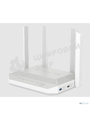 Мультигигабитный интернет-центр Netcraze Giga (NC-1012) с Mesh Wi-Fi 6 AX3000, Smart-коммутатором 1×2.5G/SFP и 4×1G, многофункциональными портами USB 3.0 и 2.0