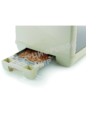 Тостер Gorenje T1100CLI 860Вт бежевый/серебристый